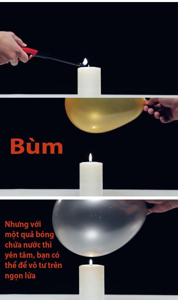 Nước và 8 trò ảo thuật đến khó tin > Bong bóng nước kỳ diệu