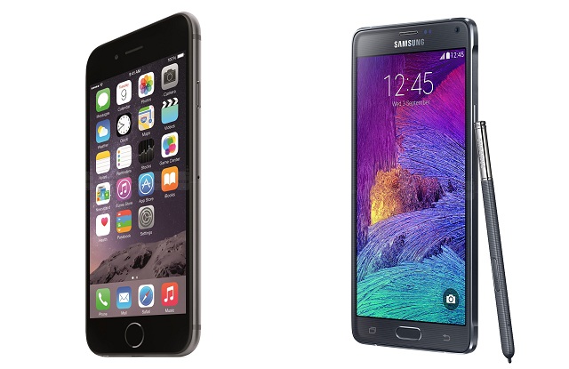 iPhone 6 Plus và Galaxy Note 4