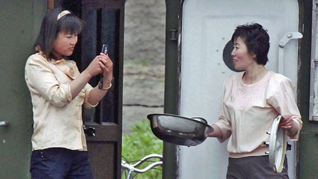 Điện thoại di động đang xuất hiện nhiều ở Triều Tiên