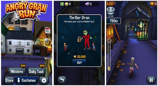 Tải về ứng dụng Angry Gran Run