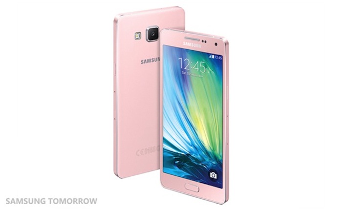 Samsung Galaxy A3 và Galaxy A5 vỏ kim loại chính thức ra mắt > Những màu sắc của Galaxy A5 và A3