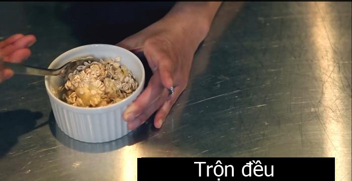 Bánh chuối yến mạch