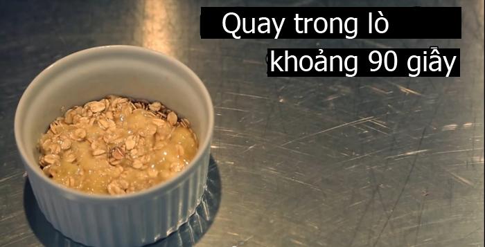 Bánh chuối yến mạch