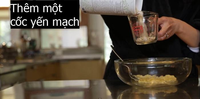 Yến mạch bơ đậu phộng vo viên
