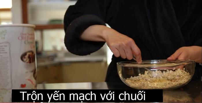 Yến mạch bơ đậu phộng vo viên