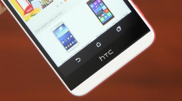 Phần dưới sẽ có 3 phím điều hướng cơ bản của Android, cũng như  smartphone HTC. Dải loa ngoài nằm ở vị trí tương xứng với dải loa thoại