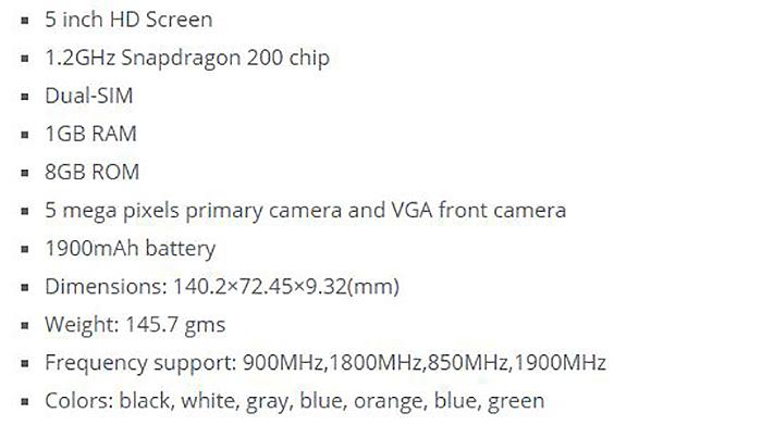 Cấu hình chi tiết của Lumia RM-1090