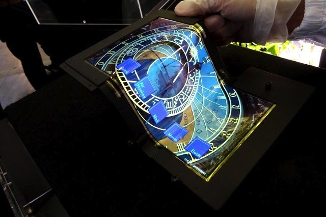 Màn hình có thể gập lại của Nhật