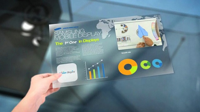 Màn hình trong suốt giúp thiết kế trở nên thẩm mỹ hơn