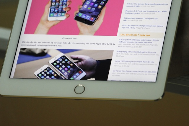 Cảm biến Touch ID