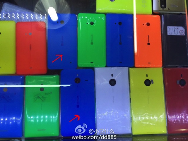 Ảnh rò rỉ hai phiên bản điện thoại Microsoft Lumia mới