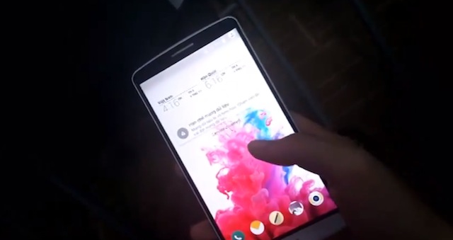 LG G3 đã chạy được Android 5.0