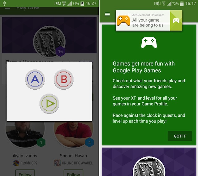 Giao diện nút bấm của Konami
