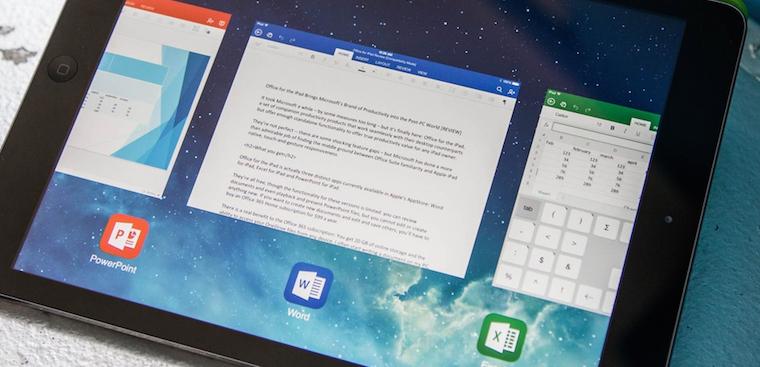 Microsoft miễn phí phần mềm Office cho iOS