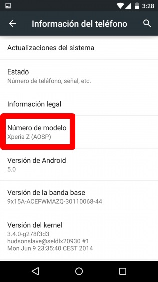Thông tin bản ROM Cook Android 5.0 trên Xperia Z