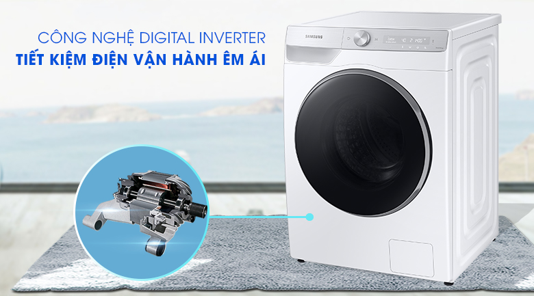 Các tiêu chí lựa chọn máy giặt cho gia đình bạn nên biết trước khi mua > Chọn máy giặt có công nghệ Inverter