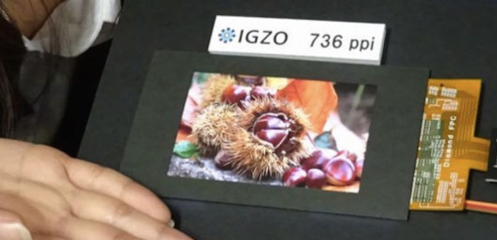 Sharp giới thiệu màn hình IGZO 4.1 inch có mật độ điểm ảnh khủng