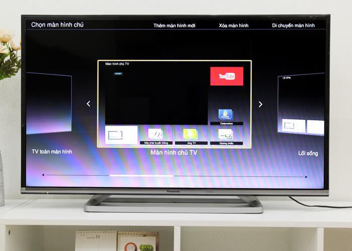 Những điều bạn cần biết về My Home Screen trên Smart tivi Panasonic > Màn hình My Home Screen