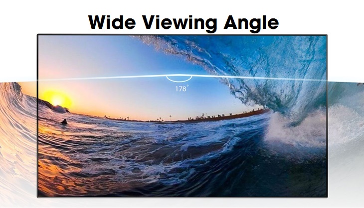 Công nghệ Wide Viewing Angle mở rộng góc nhìn tối ưu Công nghệ Wide Viewing Angle mở rộng góc nhìn tối ưu