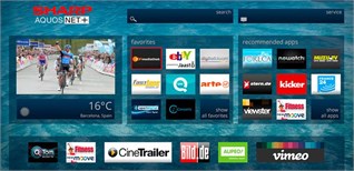 AQUOS Net trên tivi Sharp là gì?