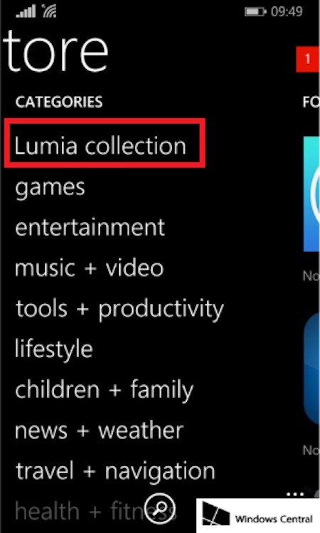 Nokia Collection đã bị đổi tên thành Lumia Collection
