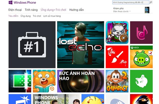 Windows và Windows Phone Store cán mốc 500.000 ứng dụng