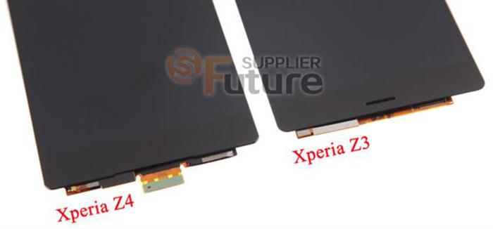 Màn hình của Sony Xperia Z4 bất ngờ xuất hiện > Loa thoại trên Z4 có thể sẽ trở về vị trí giống như Xperia Z2