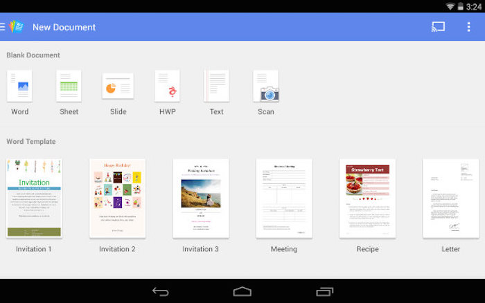 6 Phần mềm Office tuyệt vời cho Android