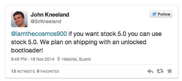 Mở khoá hoàn toàn