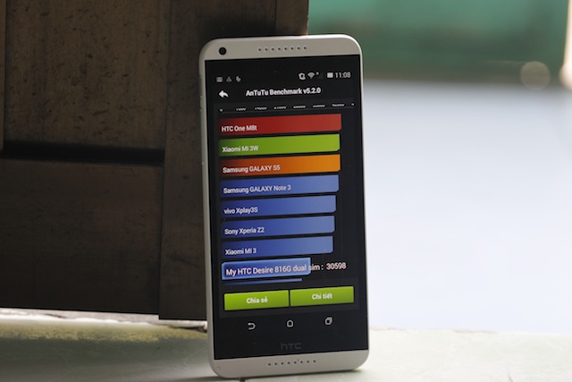 Kết quả đo cấu hình từ AnTuTu