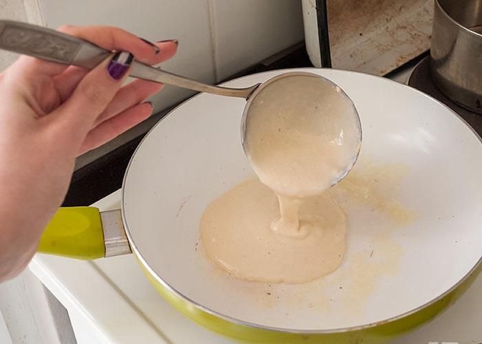 Nhấn vào ảnh để phóng to Bước 2 Làm bánh pancake Pancake - Bữa ăn sáng đơn giản