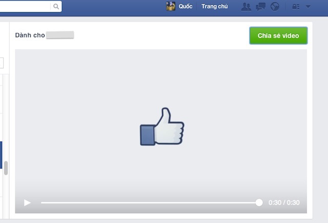 Bấm nút chia sẽ để gửi video cảm ơn này đến cho mọi người