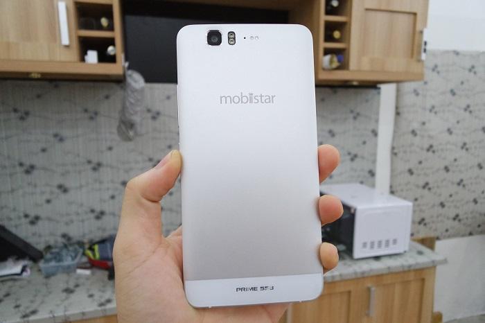 Mobiistar Prime 558 – Vỏ nhôm nguyên khối, camera 13MP và chip 8 nhân > Mobiistar Prime 558 – Vỏ nhôm nguyên khối, camera 13MP và chip 8 nhân