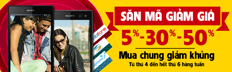 Mua chung giảm khủng