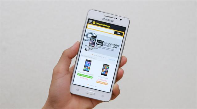 Samsung Galaxy Grand Prime G530 được thegioididong phân phối với giá bán tham khảo khoảng 4.990.000 đồng