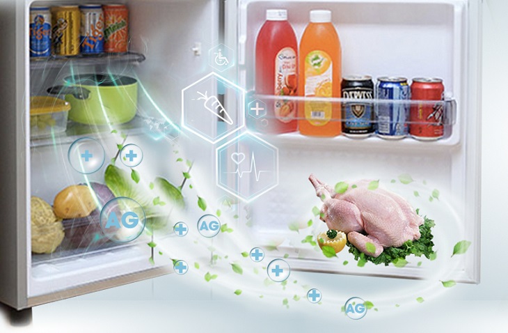 Các công nghệ tủ lạnh phổ biến hiện nay mà bạn nên biết trước khi mua > Công nghệ Ag+ Cu