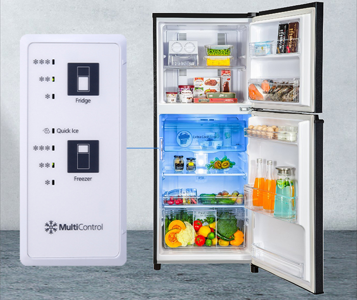 Các công nghệ tủ lạnh phổ biến hiện nay mà bạn nên biết trước khi mua > Công nghệ kiểm soát nhiệt độ Multi Control
