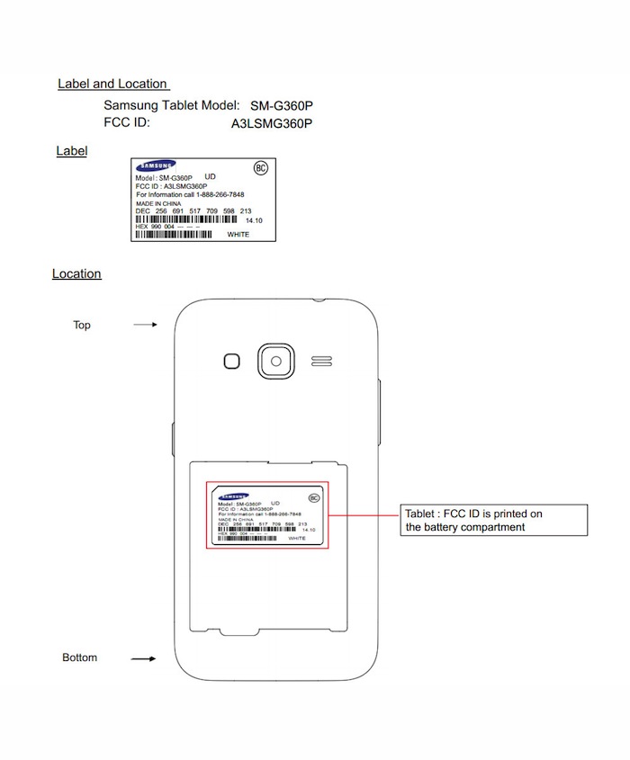 Galaxy Galaxy Core Prime bị FCC ghi nhận