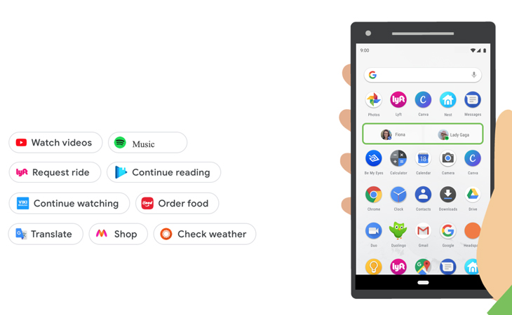 Hệ điều hành Android One là gì? Tìm hiểu lợi ích của Android One > Tiên đoán tác vụ - Android One