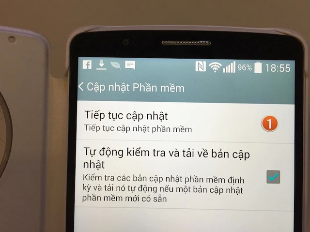 Một số hình ảnh cập nhật Android 5.0 của LG G3