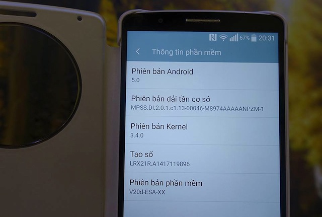 Hình ảnh sau khi cập nhật