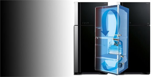 Công nghệ làm lạnh trên tủ lạnh Hitachi