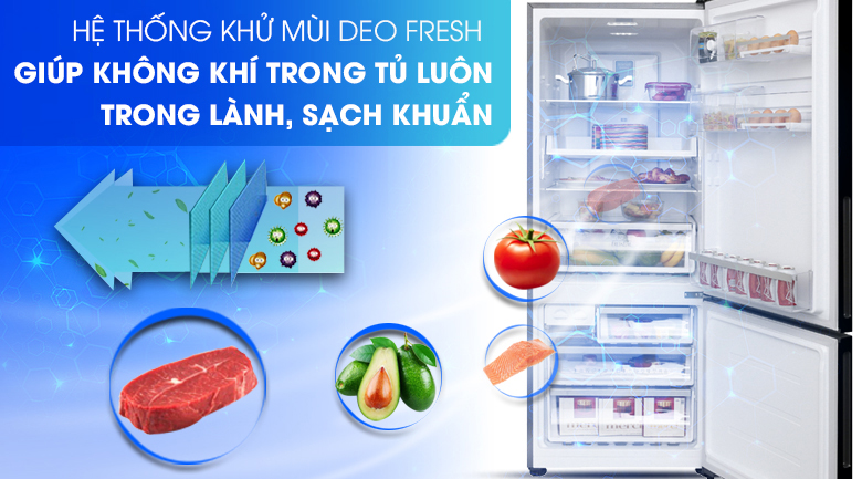 Khử mùi tủ lạnh hiệu quả 