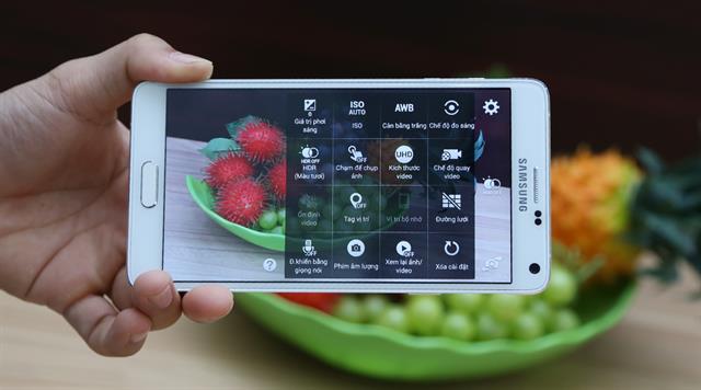 Galaxy Note 4 mất 2,8 giây