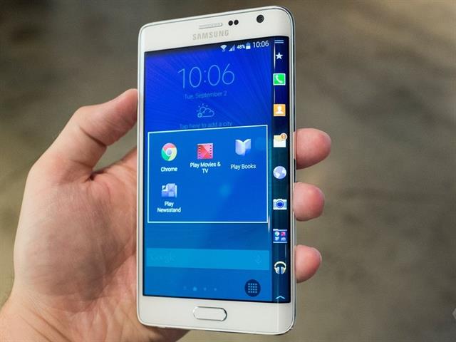 Samsung Galaxy Note Edge mất 2.9 giây