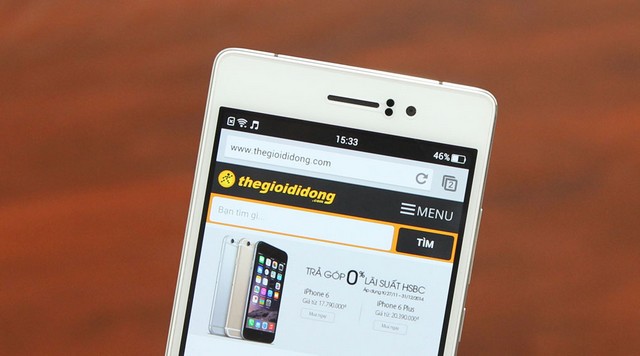 Trên tay Oppo R5 siêu mỏng tại Thegioididong