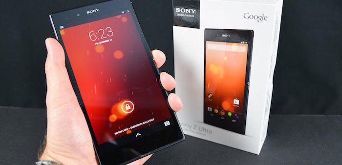 Sony Xperia Z Ultra GPe bắt đầu được cập nhật lên Android 5.0 Lollipop