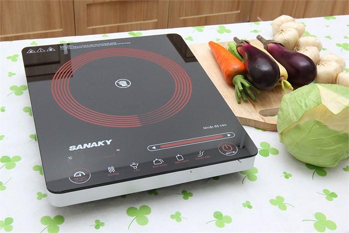 Bếp hồng ngoại Sanaky SNK2102HG hiện đại với những tính năng ưu việt