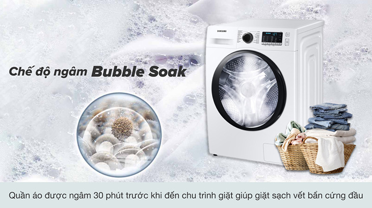 Chế độ ngâm bong bóng xà phòng Bubble Soak