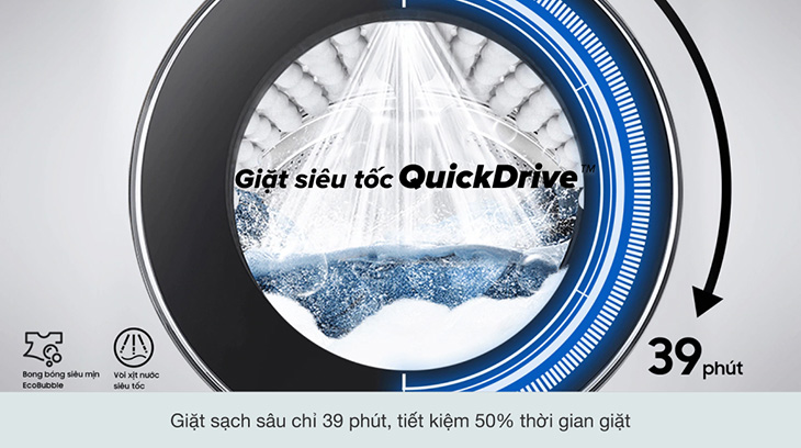 Công nghệ sạch siêu tốc QuickDrive